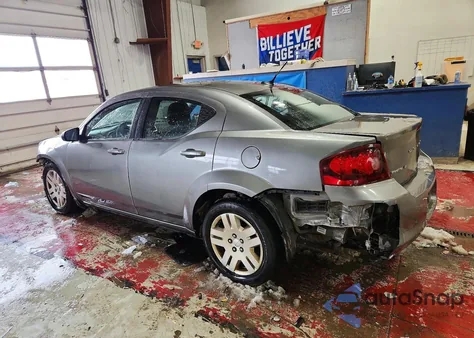 2013 Dodge Avenger Se z USA, uszkodzony, nr VIN 1C3CDZAB4DN567007